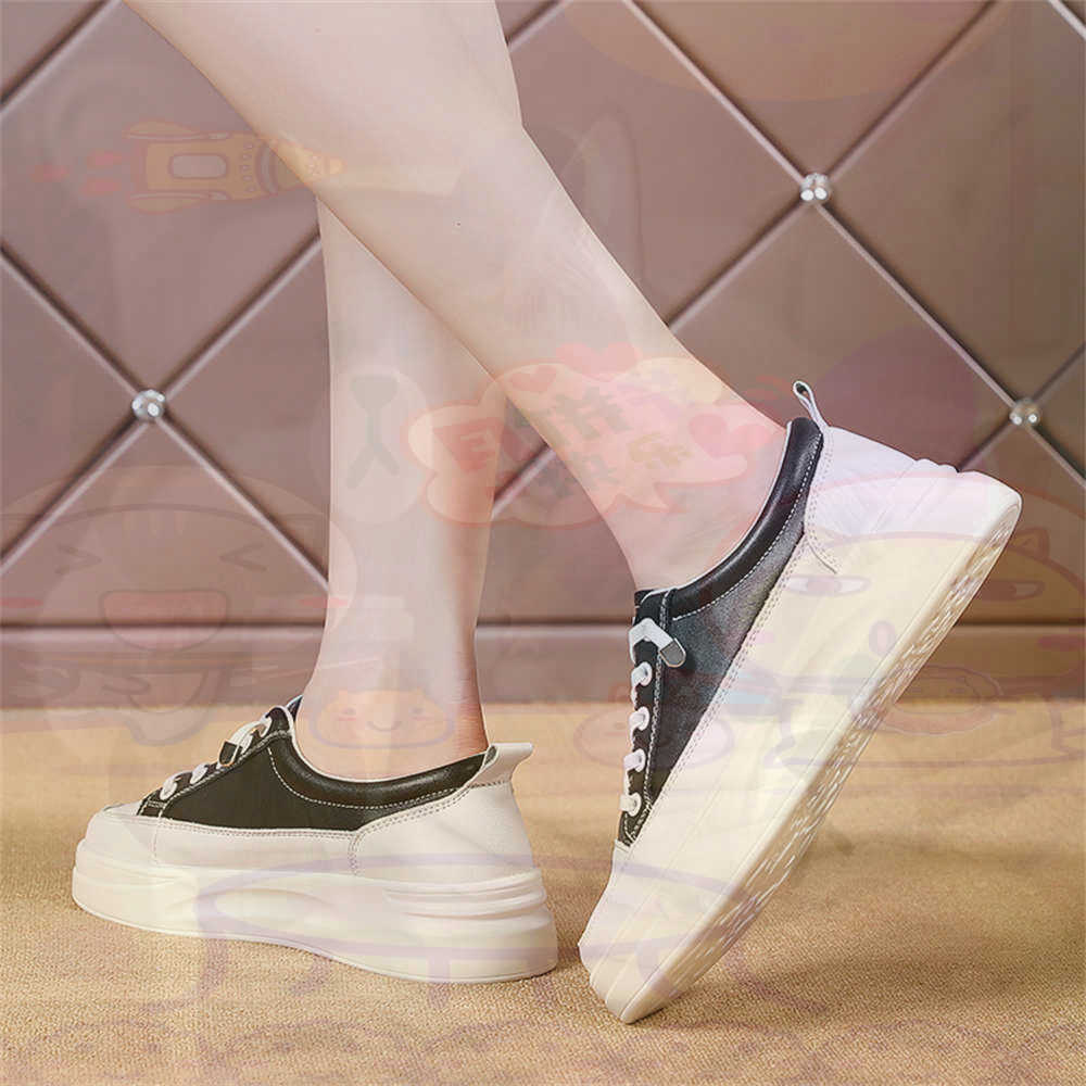 Tech Accessories Business - Lace-up Chunky Loafers Woman Skateboarding Sports