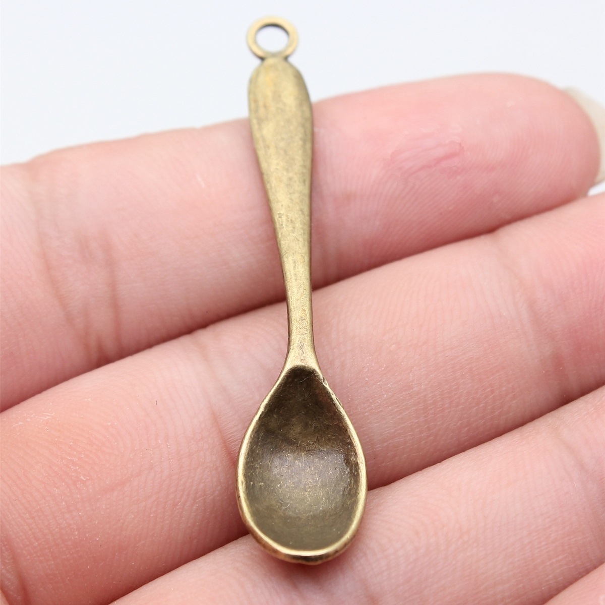 Vintage Tech Accessories - 10pcs 54x11mm 5 Colors Spoon Charms