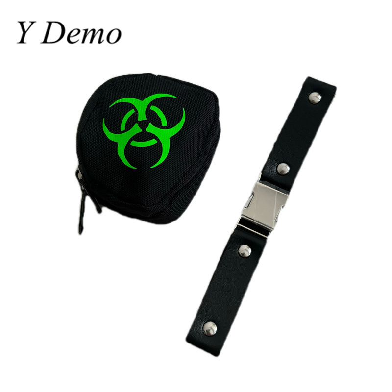 Tech Wear Accessories - Y Demo Techwear Biohazard Small Bag