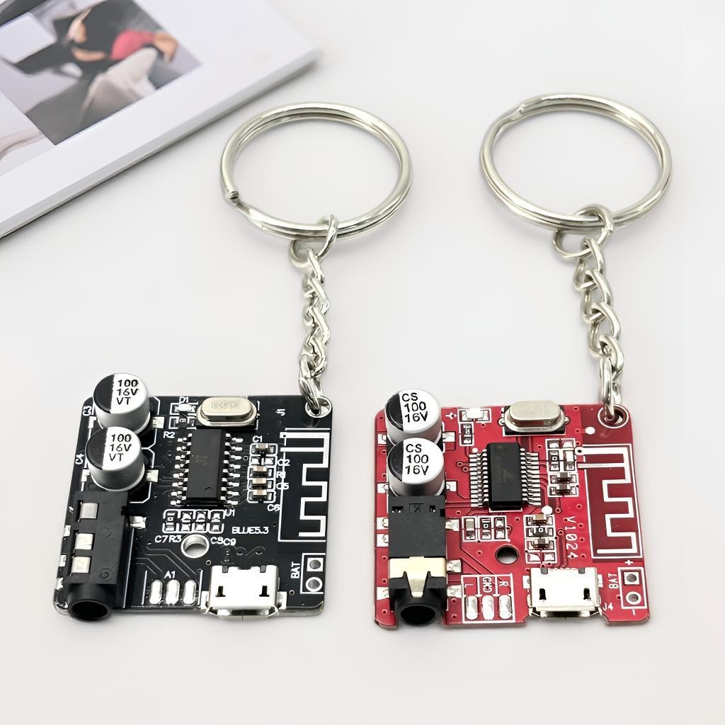 Tech Accessories Board - Cyberpunk Style Circuit Board Keychain Funny