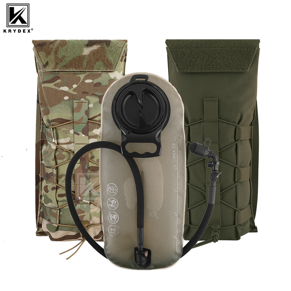 Tech Accessories Pouch - KRYDEX Tactical 3L Hydration Molle Pack