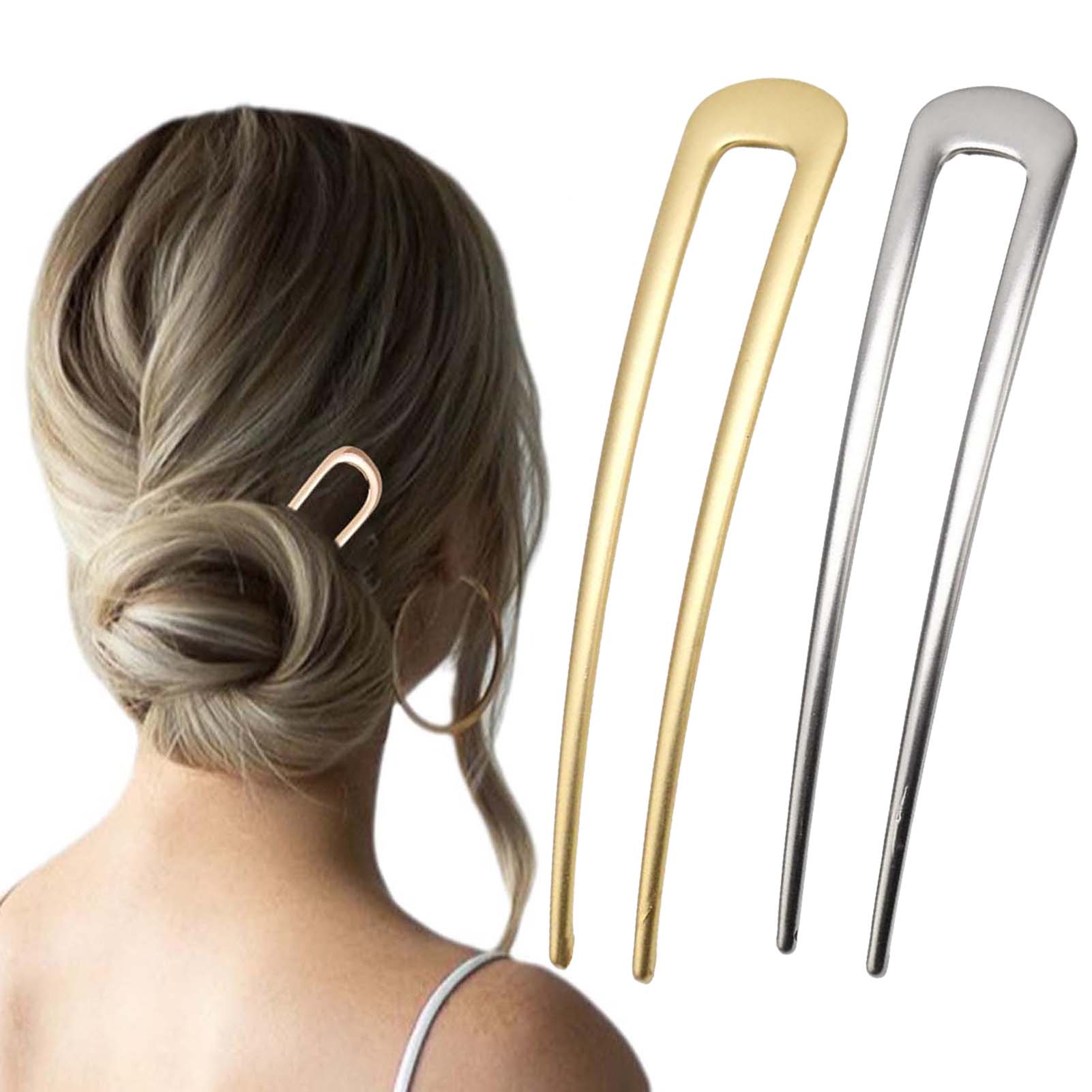 French U Shaped Hair Pins Vint - Vintage Tech Accessories 评论和价格