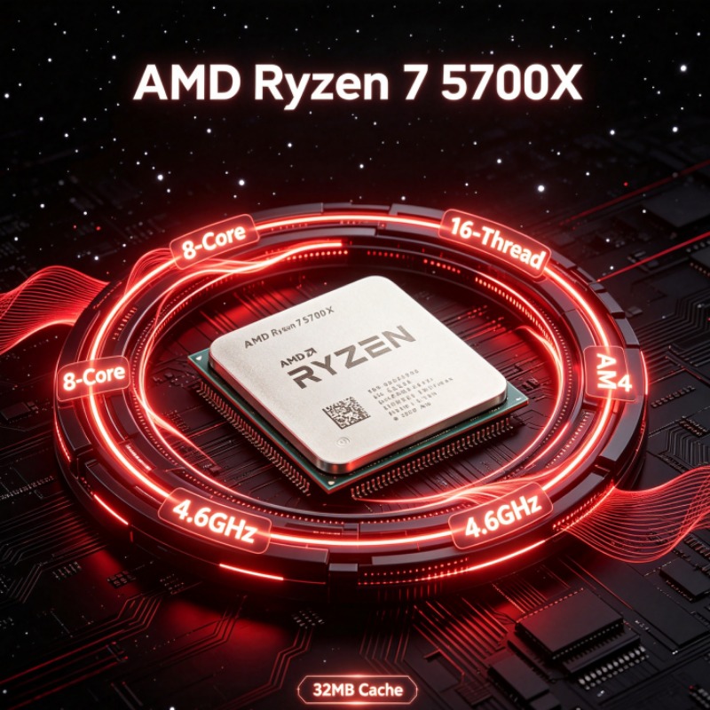 AMD Ryzen 7 5700X 8 Core 16 Th - Amd Cpu Ryzen 7 评论和价格
