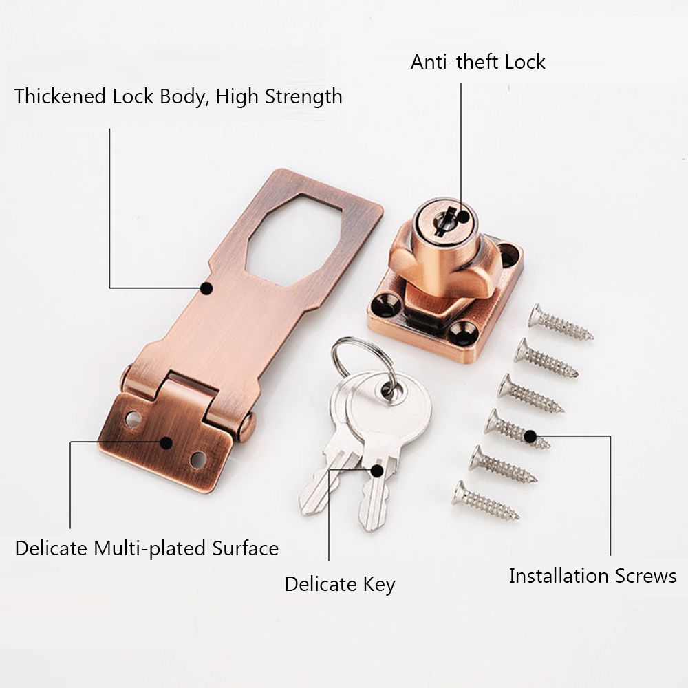 Door Lock Durable Zinc Alloy C - High Tech Office Accessories 评论和价格