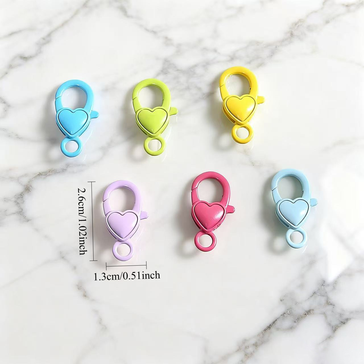10/30/50pcs Vintage Heart Lobs - Vintage Tech Accessories 评论和价格