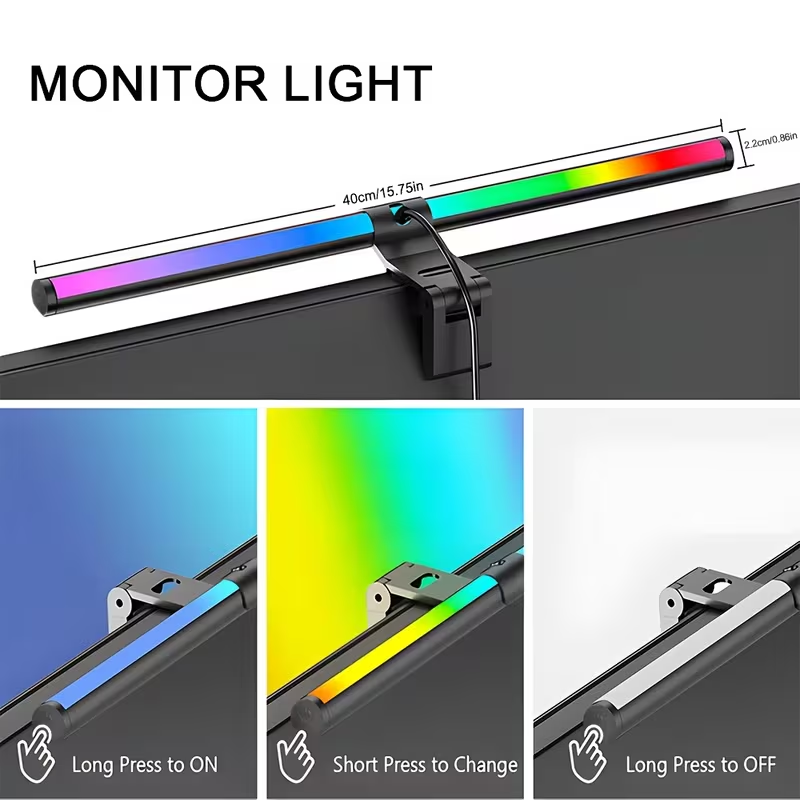 Monitor Light Bar RGB Lightbar - Tech Desktop Accessories 评论和价格