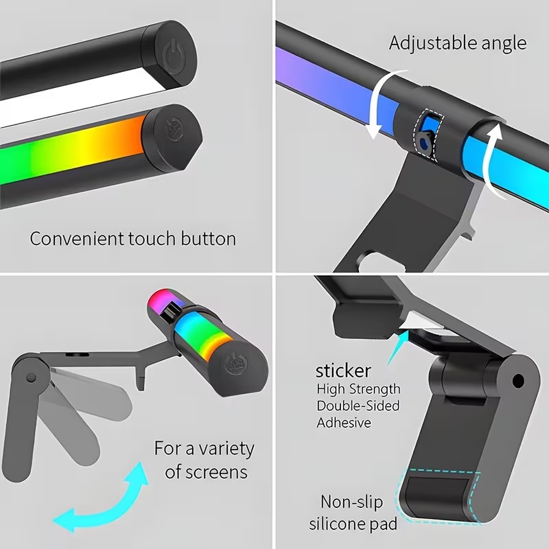 Monitor Light Bar RGB Lightbar - Tech Desktop Accessories 评论和价格