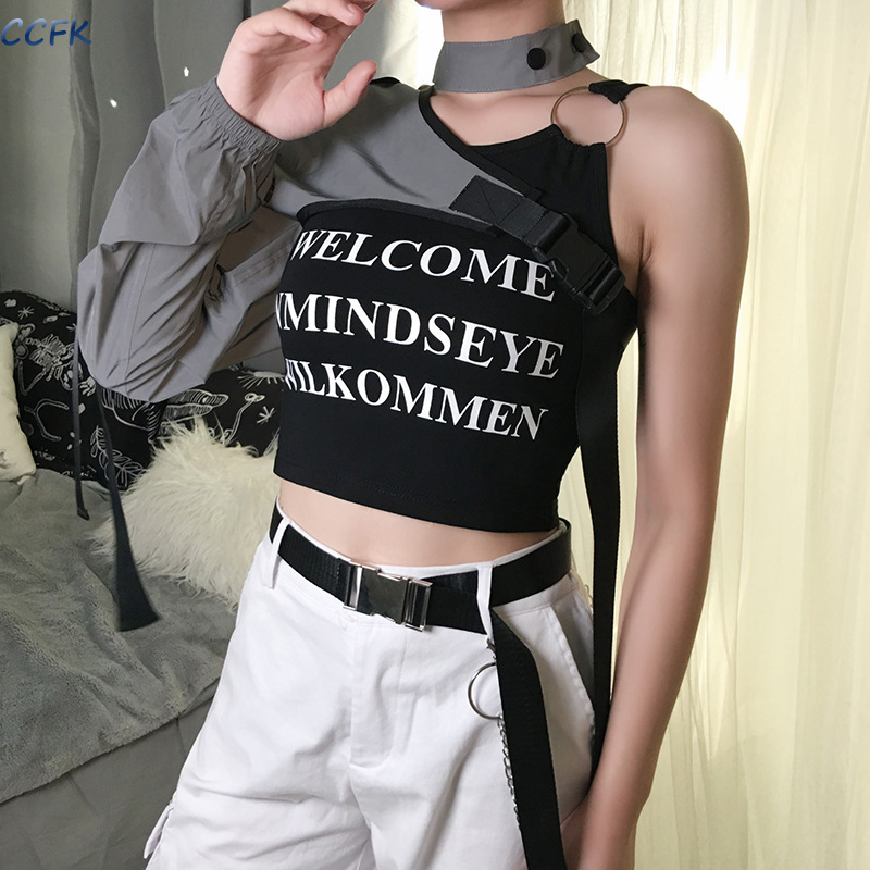 Y2k Aesthetic Reflective Women - Tech Wear Accessories 评论和价格