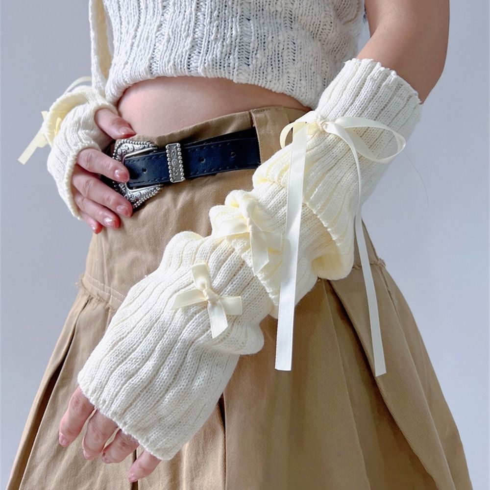 Cool Half Finger Knitted Glove - Tech Wear Accessories 评论和价格