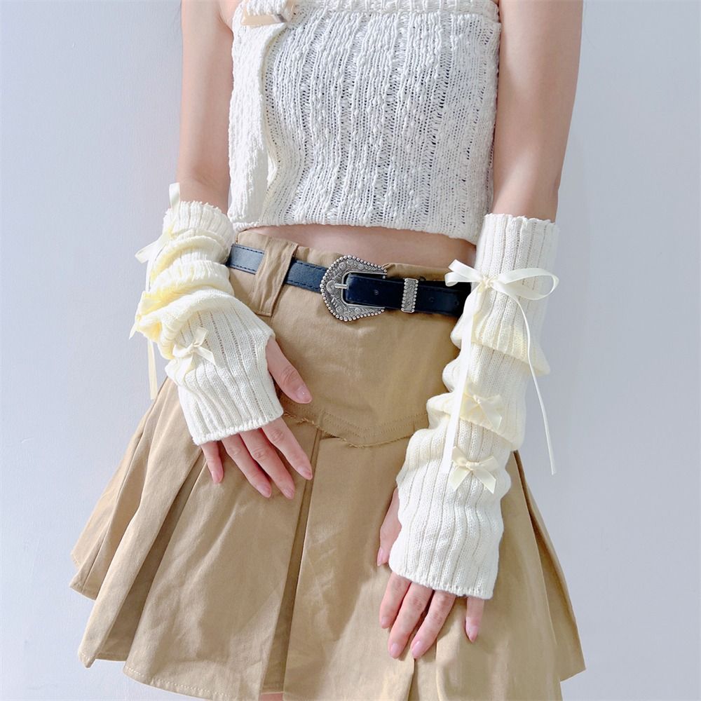 Cool Half Finger Knitted Glove - Tech Wear Accessories 评论和价格