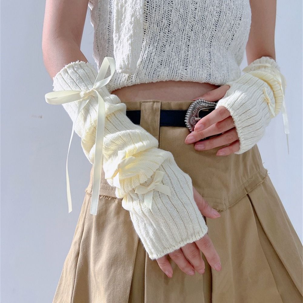 Cool Half Finger Knitted Glove - Tech Wear Accessories 评论和价格
