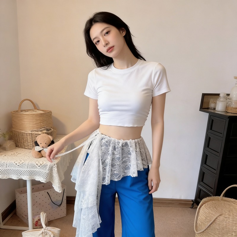 Hip Hop Dance Lace Waistband W - Tech Wear Accessories 评论和价格