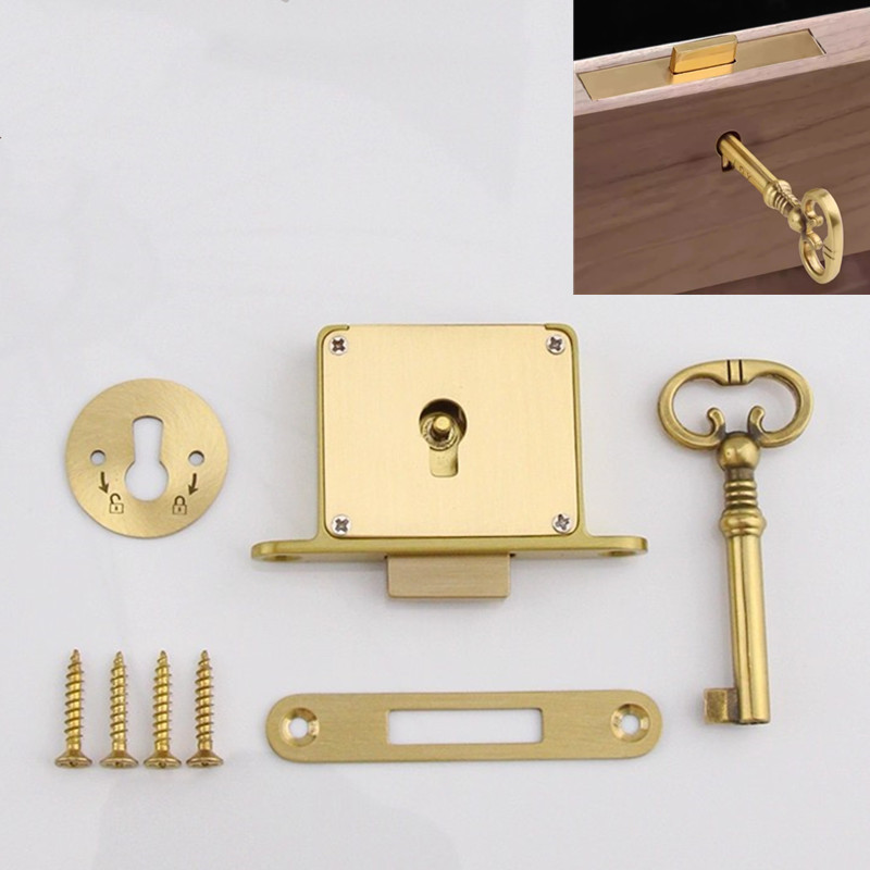 1PC Antique-style Drawer Lock  - High Tech Office Accessories 评论和价格