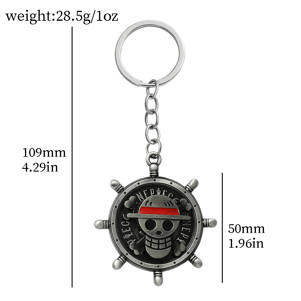 One Piece Anime Keychain Luffy - Vintage Tech Accessories 评论和价格