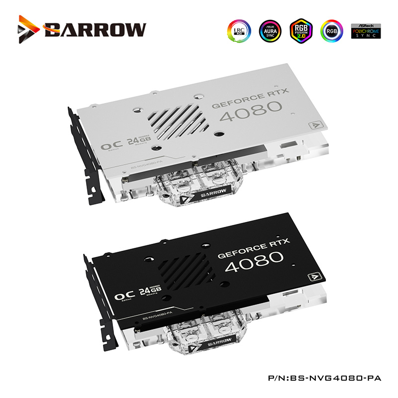 Barrow GPU Water Block Serve F - Nvidia Vga Rtx 4080 评论和价格