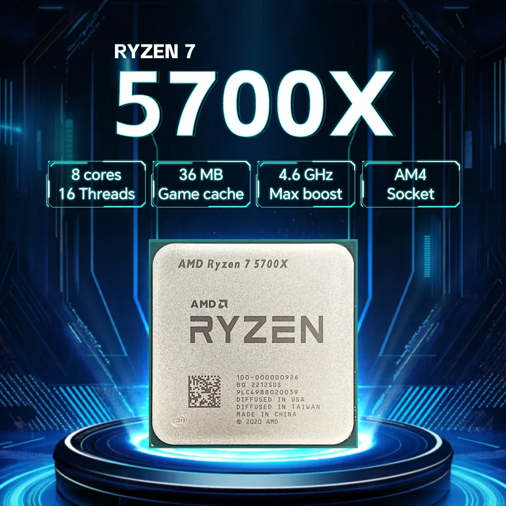 AMD Ryzen 7 5700X R7 5700X 8 C - Amd Cpu Ryzen 7 评论和价格