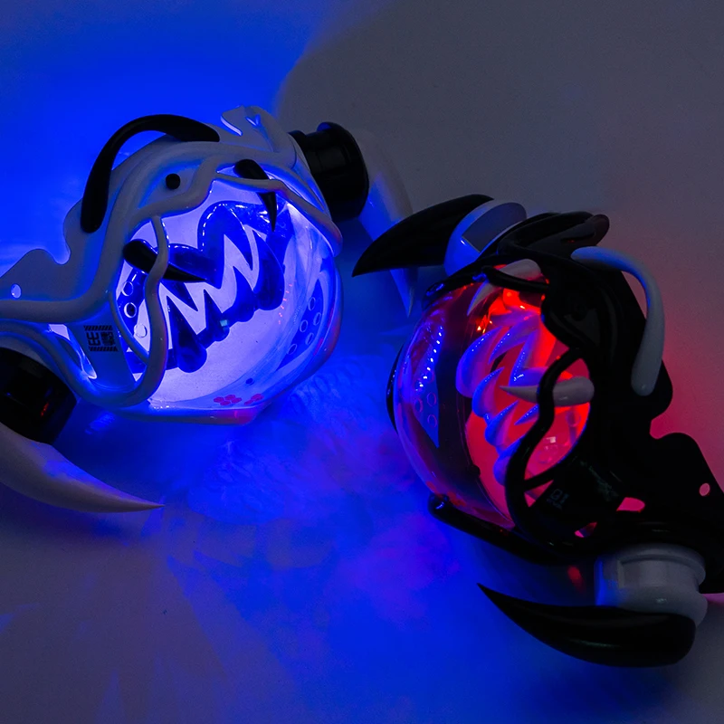 Cyberpunk-Style LED Mech Mask  - Tech Wear Accessories 评论和价格