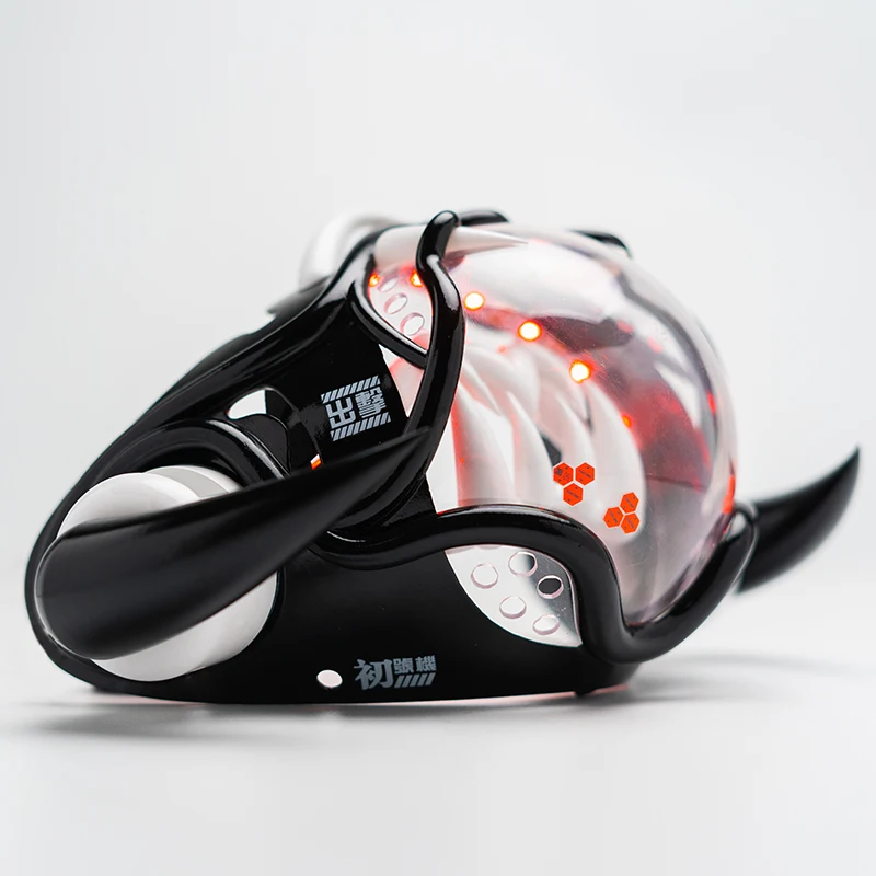 Cyberpunk-Style LED Mech Mask  - Tech Wear Accessories 评论和价格