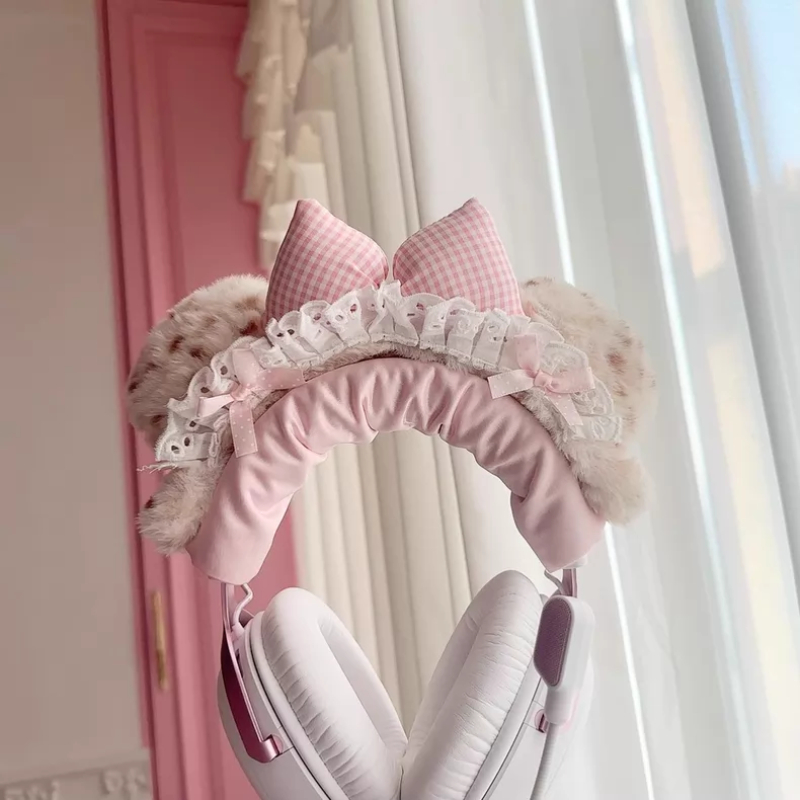 Ruffled Edge Lace Head Mounted - Tech Desktop Accessories 评论和价格