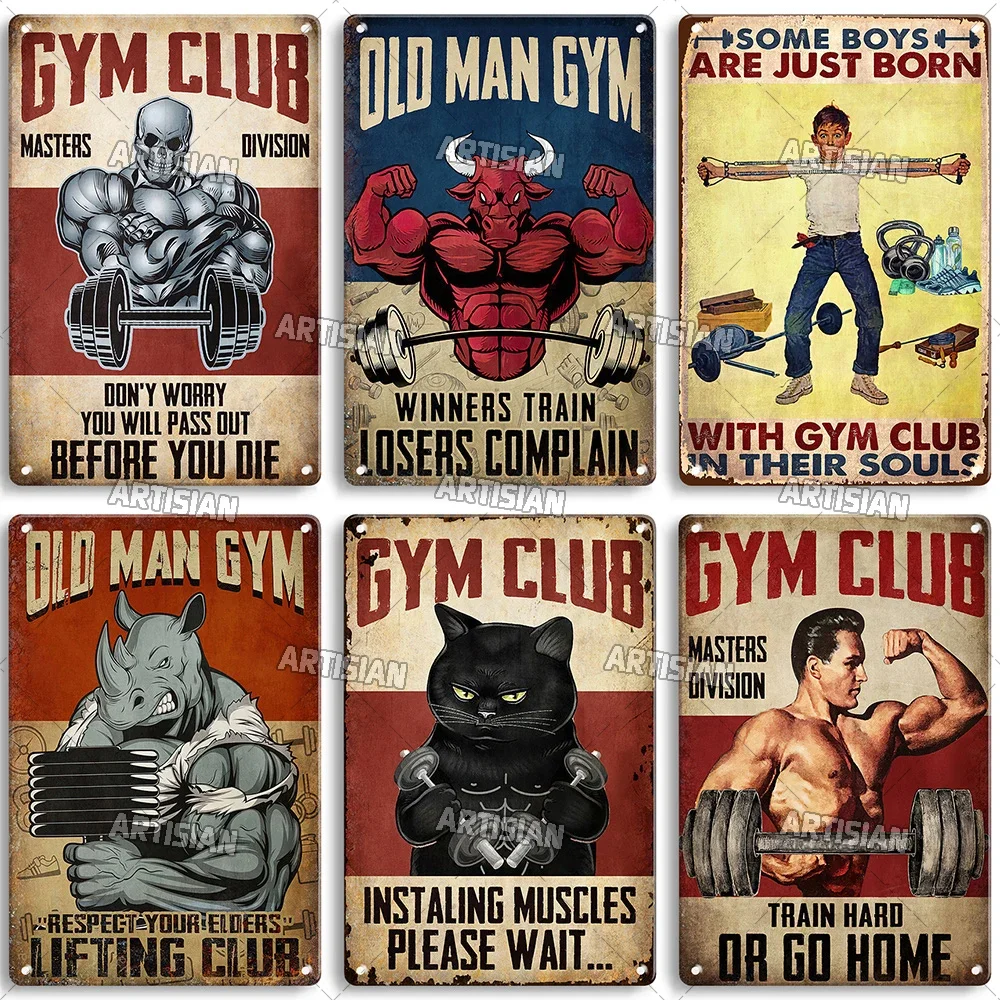 Old Man Gym Club Inspirational - Vintage Tech Accessories 评论和价格