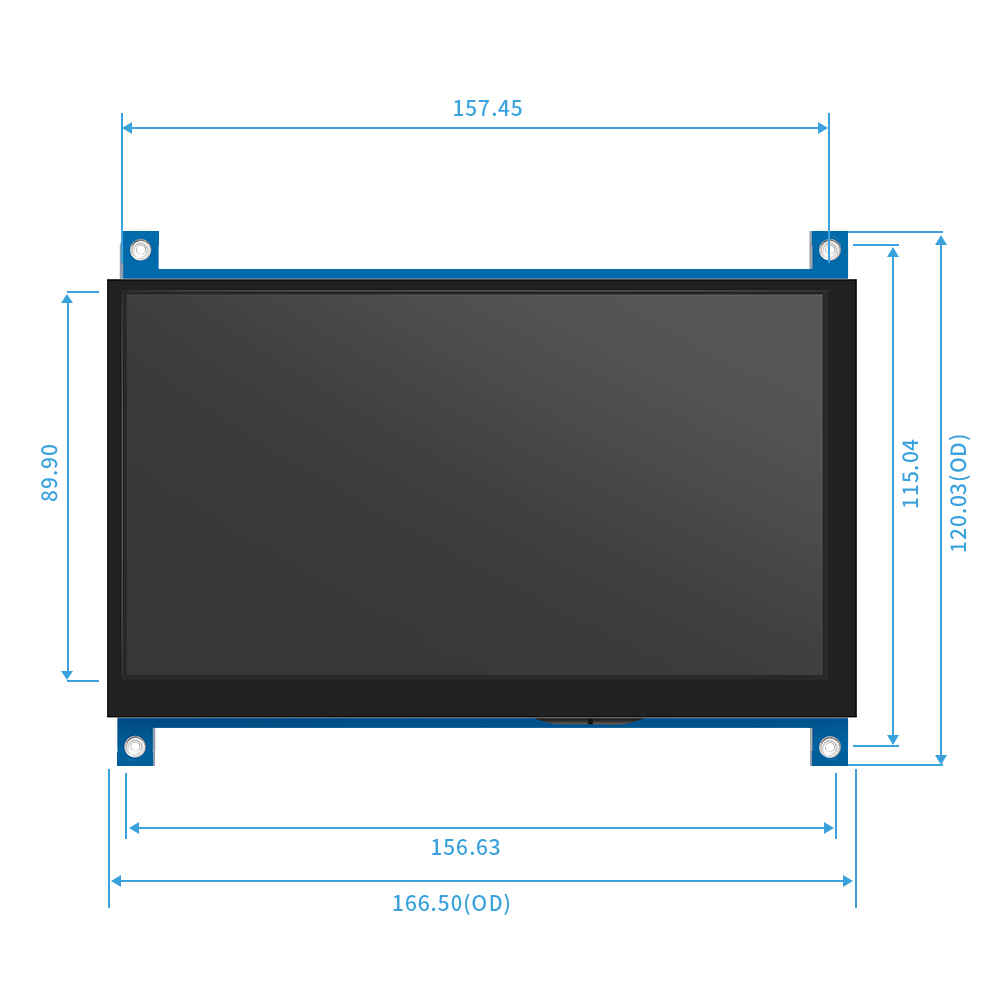 Raspberry Pi Touchscreen Monit - Usb Hub 7 Port 评论和价格
