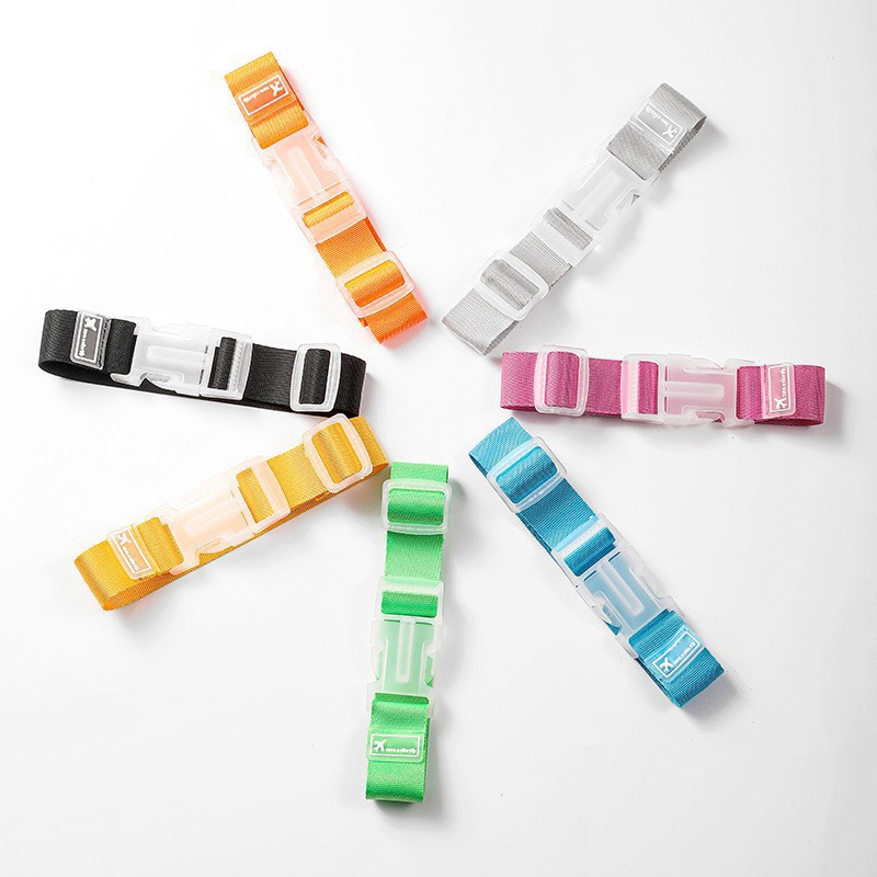 2pc Colorful Adjustable Baggag - Tech Accessories For Travel 评论和价格