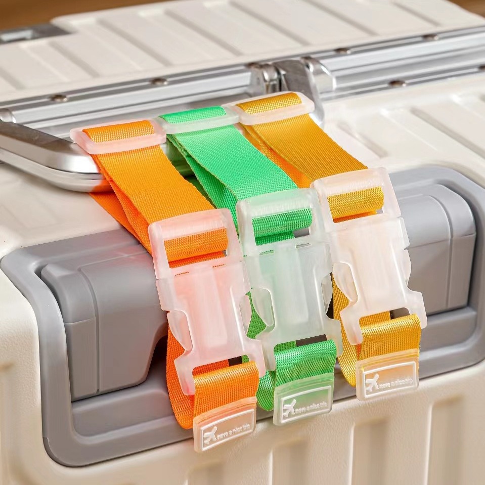 2pc Colorful Adjustable Baggag - Tech Accessories For Travel 评论和价格