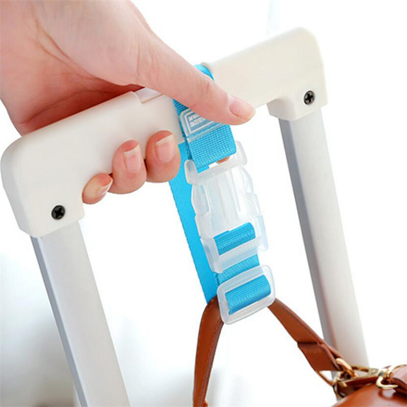 2pc Colorful Adjustable Baggag - Tech Accessories For Travel 评论和价格