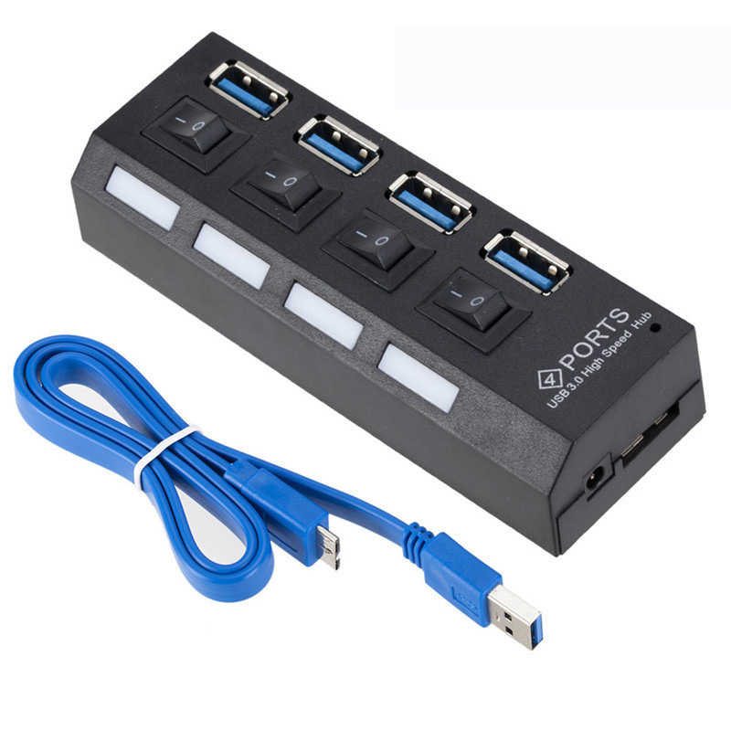 USB 3.0 Hub 5Gbps High Speed M - Usb Hub 7 Port 评论和价格