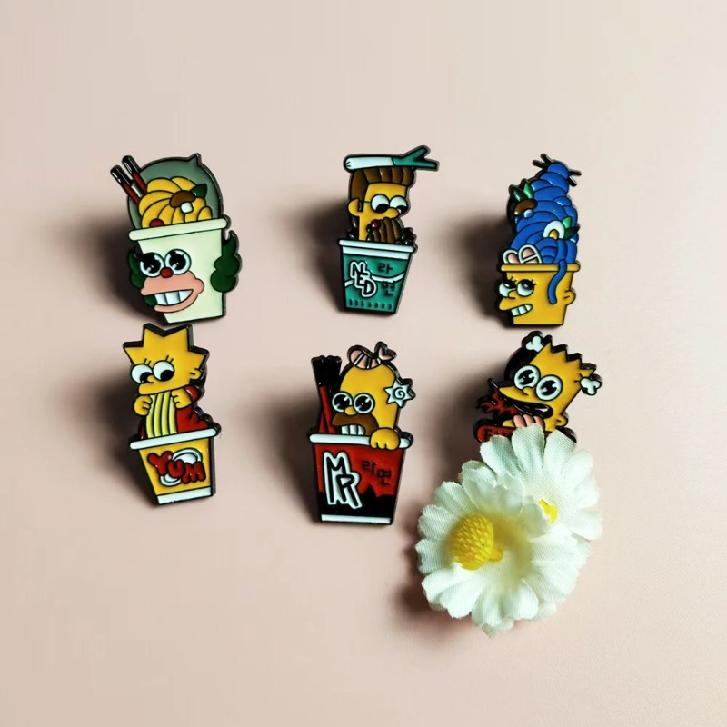 6pcs Set The Simpsons Cute fun - Vintage Tech Accessories 评论和价格