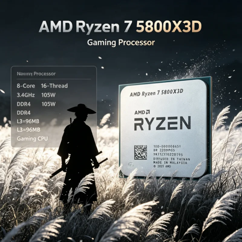 AMD R7 5800X3D 96 MB 105W 7nm  - Amd Cpu Ryzen 7 评论和价格