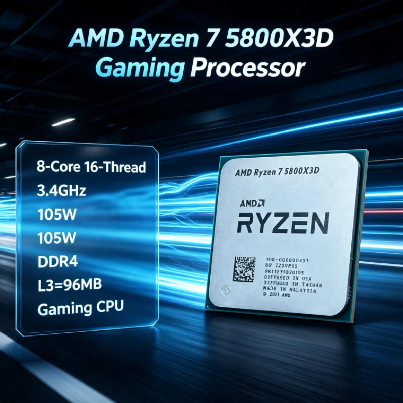 AMD R7 5800X3D 96 MB 105W 7nm  - Amd Cpu Ryzen 7 评论和价格