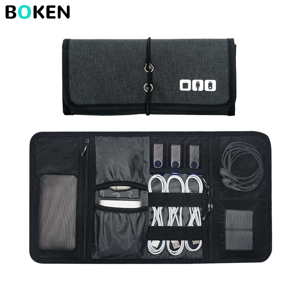 Tech Organizer Bag Cable Stora - Tech Accessories For Travel 评论和价格
