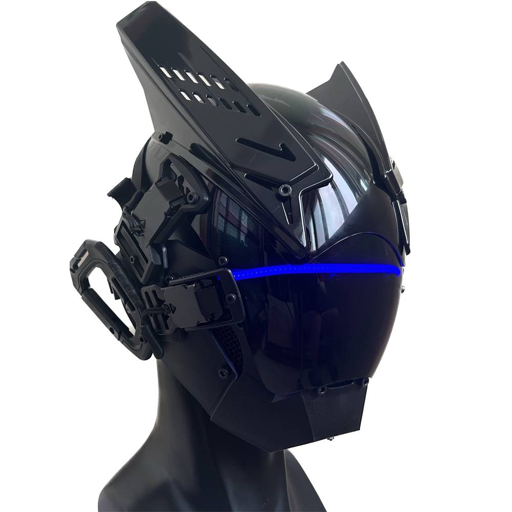 Cyberpunk Punk Mask Helmet,Fut - Tech Wear Accessories 评论和价格