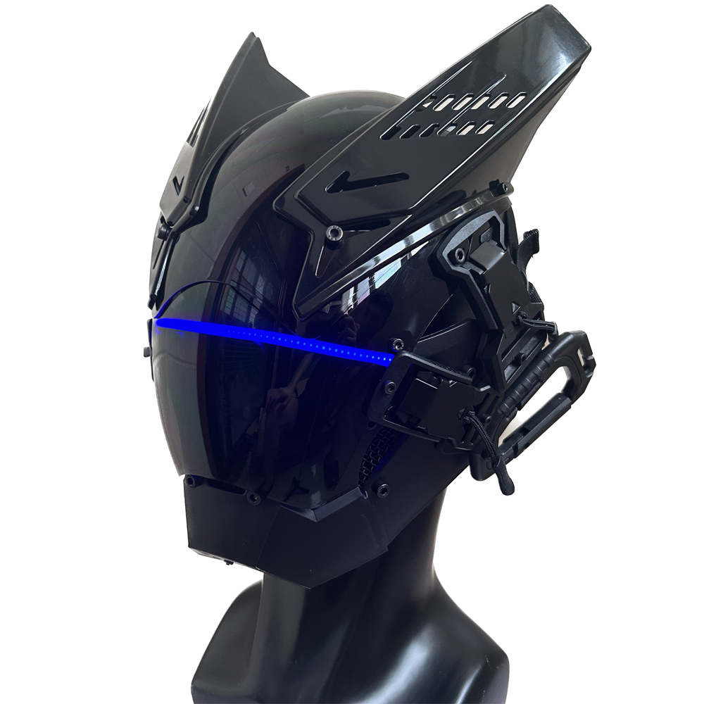 Cyberpunk Punk Mask Helmet,Fut - Tech Wear Accessories 评论和价格
