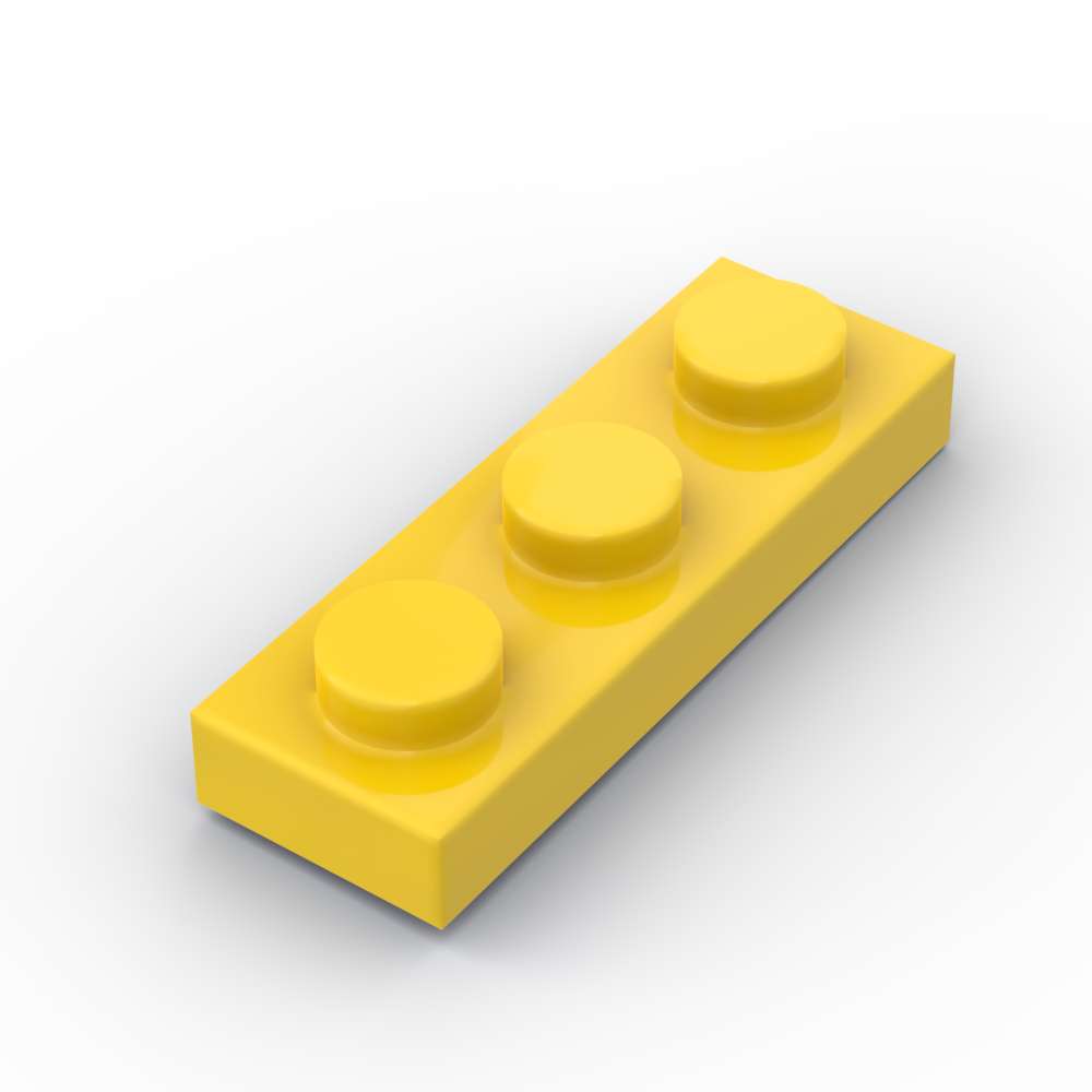 MOC 10PCS 3623 Plate 1x3 Parts - Tech Accessories For Kids 评论和价格