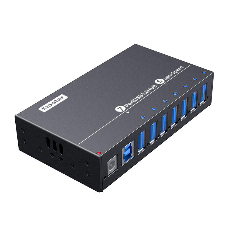 A-173 Sipolar 7 Port Usb Hub 3 - Usb Hub 7 Port 评论和价格