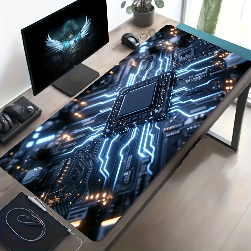 Gaming Mouse Pad Desk Mat with - Tech Accessories Board 评论和价格