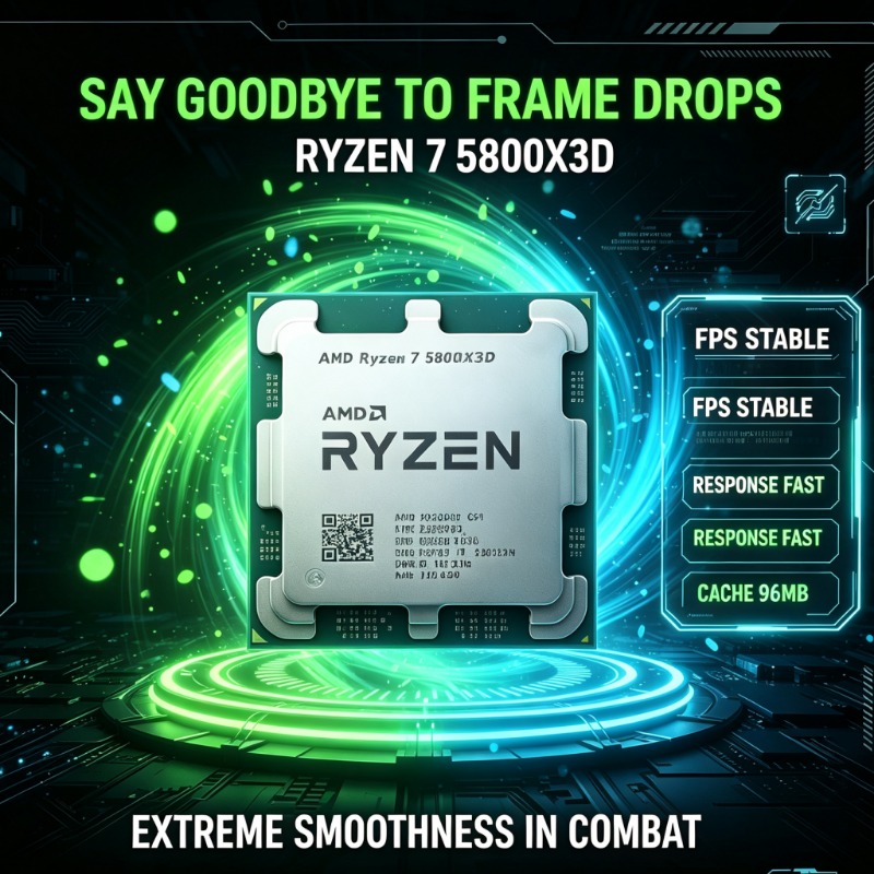 96MB Large Cache AMD Ryzen 7 5 - Amd Cpu Ryzen 7 评论和价格