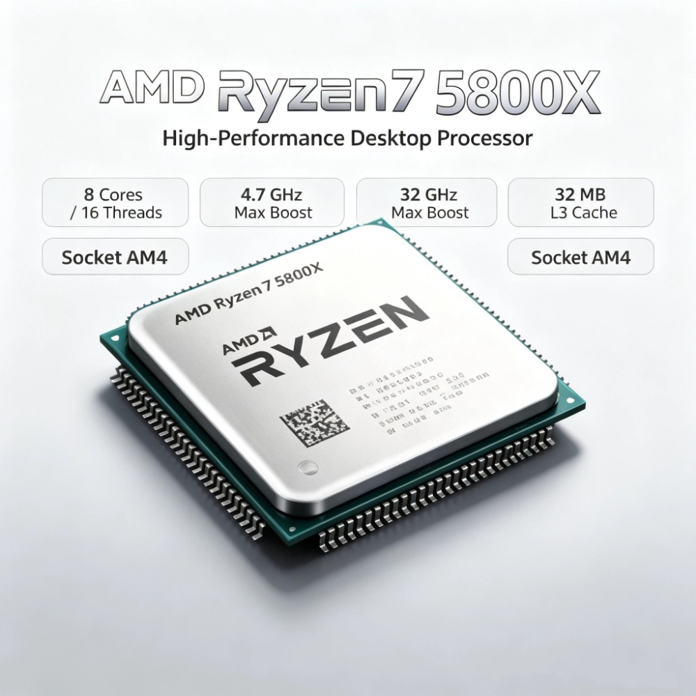 AMD Ryzen 7 5800X Unlocked Ove - Amd Cpu Ryzen 7 评论和价格